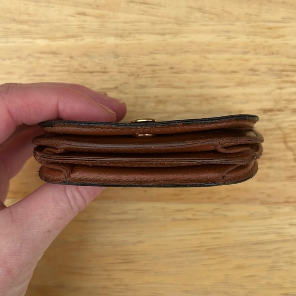 Authentic Louis Vuitton Brown Monogram Coin Pouch - Picture 5 of 16